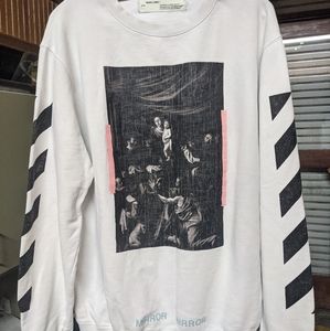 Off White Virgil Mirror Mirror Sweater
